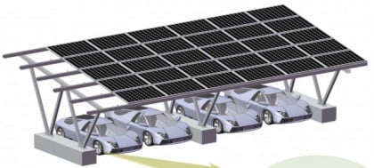 All-aluminum Carport Mounting System - A1